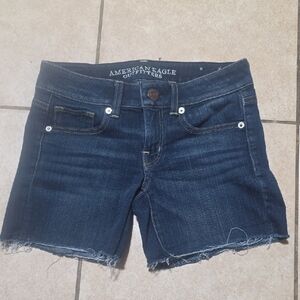 American Eagle Outfitters Indigo Jean Shorts